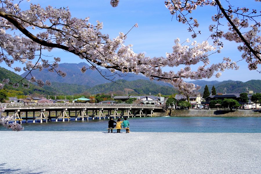 京都　嵐山公園