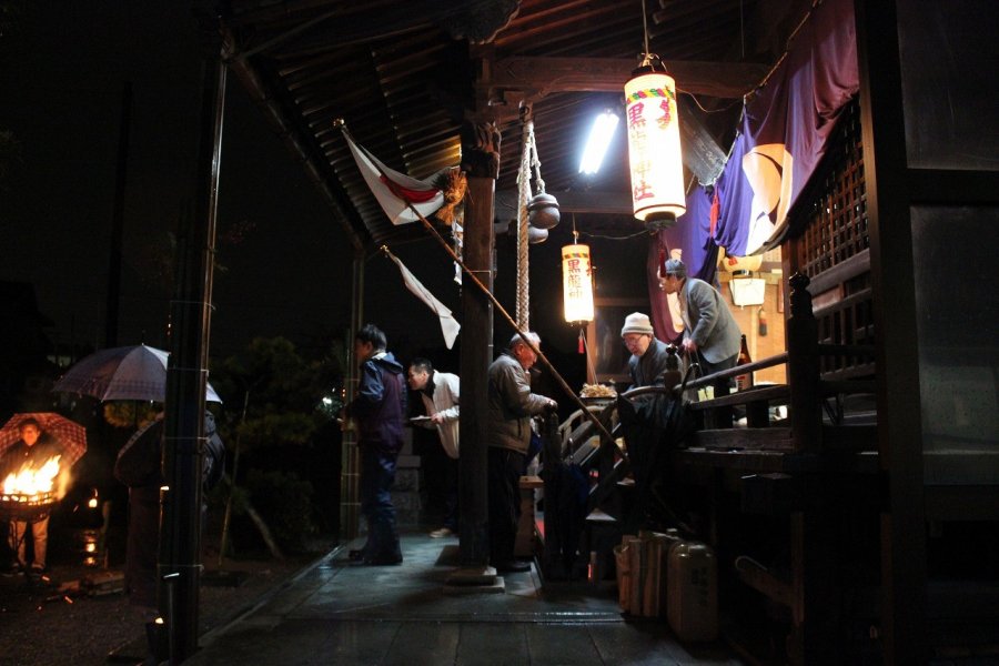 福井　黒龍神社の初詣