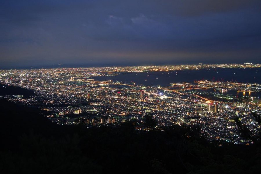 神戸 百万ドルの夜景